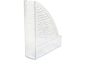 Лоток вертикальный Brauberg Standard, 295×245×70 мм, прозрачный Лоток вертикальный Brauberg Standard, 295×245×70 мм, прозрачный