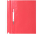 Папка-скоросшиватель пластиковая А4 Sponsor, толщина пластика 0,16 мм, красная