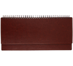 Планинг датированный на гребне на 2026 год Agenda, 303×150 мм, 60 л., коричневый