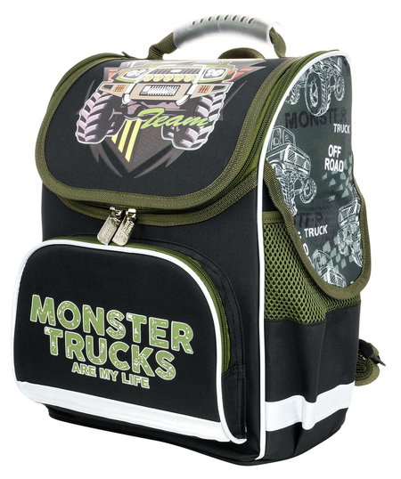 Рюкзак школьный Schoolformat Basic 17L, 260*340*140 мм, Monster Truck