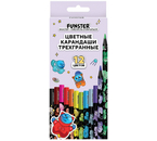 Карандаши цветные Funster Among Cats, 12 цветов, длина 175 мм, ассорти