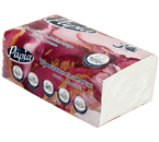 Полотенца бумажные Papia (в пачке), 1 пачка, ширина 205 мм, белые Полотенца бумажные Papia (в пачке), 1 пачка, ширина 205 мм, белые