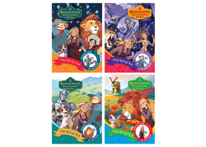Раскраска А5 «Три совы», 4 л., «Волшебник Изумрудного города, ассорти
