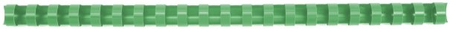 Пружина пластиковая StarBind, 14 мм, зеленая