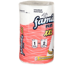 Полотенца бумажные Familia, 1 рулон, ширина 227 мм, XXL, белые Полотенца бумажные Familia, 1 рулон, ширина 227 мм, XXL, белые