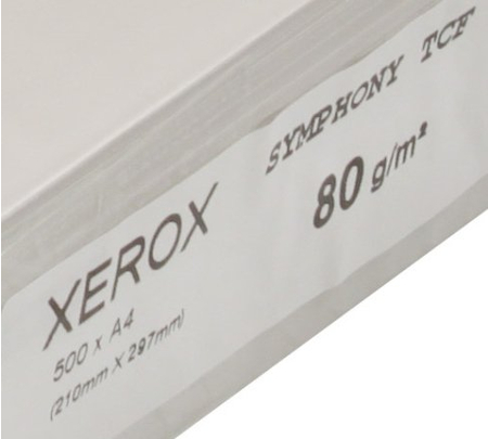 Бумага офисная цветная Xerox Symphony TCF, А4 (210*297 мм), 80 г/м2, 500 л., светло-серая