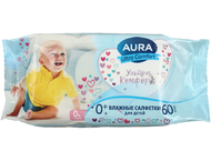 Салфетки влажные детские Aura Ultra Comfort Салфетки влажные детские Aura Ultra Comfort