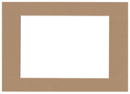 Паспарту картонное «Палитра», 15*21 (21*30) см, песочное
