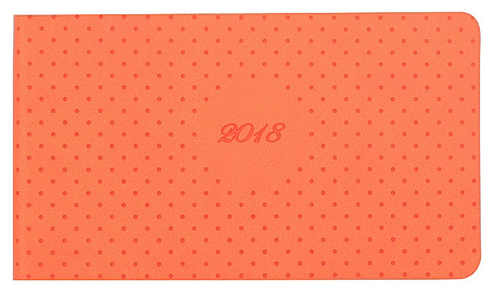 Еженедельник датированный на 2018 год «Виннер», 87*150 мм, 64 л., оранжевый Еженедельник датированный на 2018 год «Виннер», 87*150 мм, 64 л., оранжевый