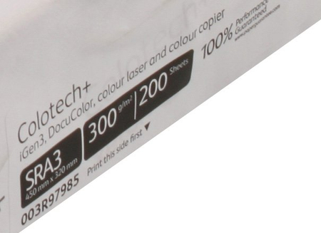 Бумага офисная Xerox Colotech+ Uncoated (без покрытия), SRА3 (450*320 мм), 300 г/м2, 200 л.