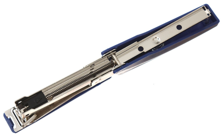 Степлер Lite, скобы №10, 12 л., 95 мм, синий