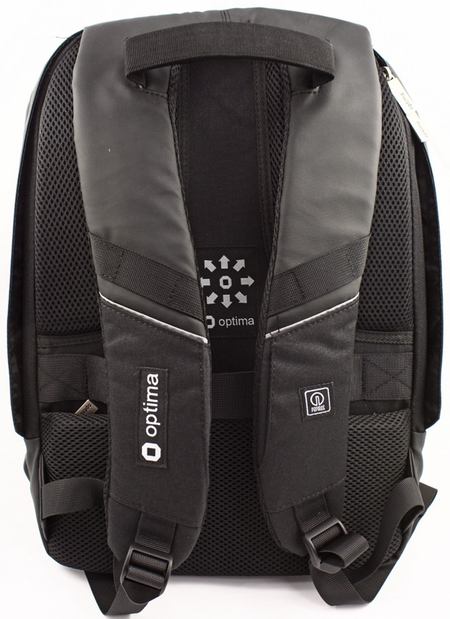 Рюкзак молодежный Optima 97366, 280*420*170 мм, черный