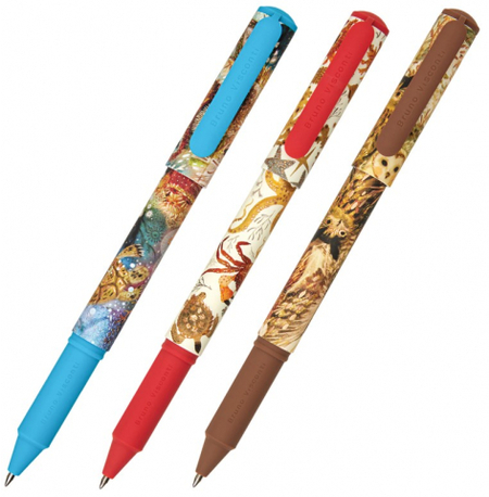 Ручка шариковая в футляре Bruno Visconti DreamWrite Fauna, корпус ассорти, стержень синий