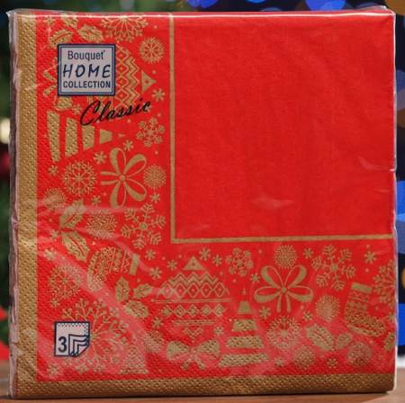 Салфетки сервировочные Sima-Land, 33*33 см, 20 шт., «Новогодняя скатерть» Салфетки сервировочные Sima-Land, 33*33 см, 20 шт., «Новогодняя скатерть»