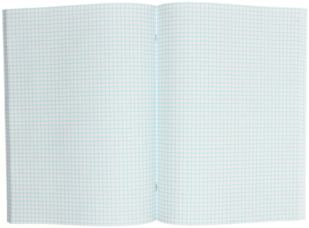 Тетрадь общая А4, 96 л. на скобе Workmate, 200*270 мм, клетка, синяя