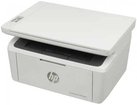 МФУ HP LaserJet Pro M28w (W2G55A), A4, лазерная черно-белая печать 600*600 dpi, дисплей, Wi-Fi