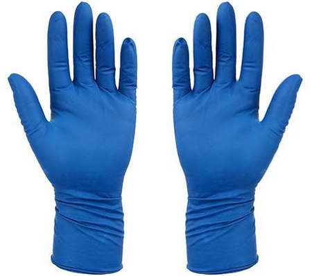 Перчатки латексные одноразовые Flexy Gloves A.D.M, размер S, 25 пар (50 шт.), синие Перчатки латексные одноразовые Flexy Gloves A.D.M, размер S, 25 пар (50 шт.), синие