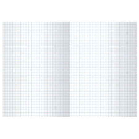 Тетрадь общая А4, 96 л. на скобе BG, 200*270 мм, клетка, бордовая