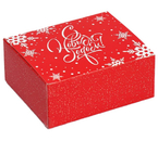 Коробка подарочная складная Sima-Land, 12×10×5 см, «С Новым годом»