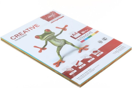 Бумага офисная цветная Kris Creative «Радуга», А4 (210*297 мм), 80 г/м2, интенсив, 100 л. Бумага офисная цветная Kris Creative «Радуга», А4 (210*297 мм), 80 г/м2, интенсив, 100 л.