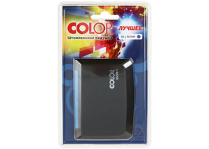 Подушка штемпельная настольная Colop Micro 1, размер 50×90 мм, синяя