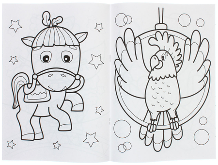 Раскраска А4 «Для малышей», 8 л., «Ассорти» Раскраска А4 «Для малышей», 8 л., «Ассорти»