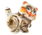Сувенир фарфоровый «Кот Пушистик» (гжель), 9*11 см, цветной