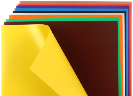 Картон цветной двусторонний А4 «Приключения Енота», 10 цветов, 10 л., мелованный