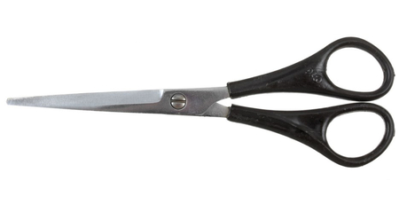 Ножницы бытовые «Горизонт», 160 мм, ручки черные