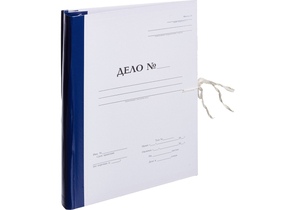 Папка архивная для переплета Attache (без шпагата) на завязках, «Форма 21», корешок 50 мм, белая Папка архивная для переплета Attache (без шпагата) на завязках, «Форма 21», корешок 50 мм, белая
