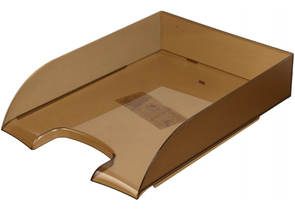 Лоток горизонтальный Brauberg Office Style, 320×245×65 мм, тонированный