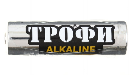 Батарейка щелочная «Трофи» Alkaline, AA, LR6, 1.5V