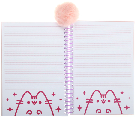 Блокнот на гребне Pusheen, 150*210 мм, 48 л., линия Блокнот на гребне Pusheen, 150*210 мм, 48 л., линия