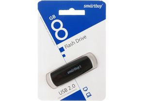 Флеш-накопитель SmartBuy Scout, 8 Gb, корпус черный