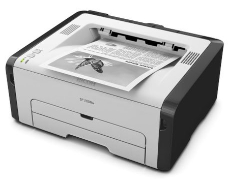 Принтер лазерный Ricoh SP 200Nw, A4, лазерная черно-белая печать 1200 х 600 dpi, светло-серый, Wi-Fi Принтер лазерный Ricoh SP 200Nw, A4, лазерная черно-белая печать 1200 х 600 dpi, светло-серый, Wi-Fi