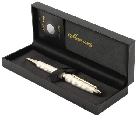 Ручка подарочная шариковая Manzoni Andria, корпус белый Ручка подарочная шариковая Manzoni Andria, корпус белый