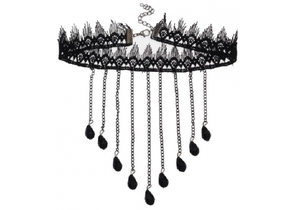 Чокер Sima-Land, длина 31 см, «Госпожа», чёрный