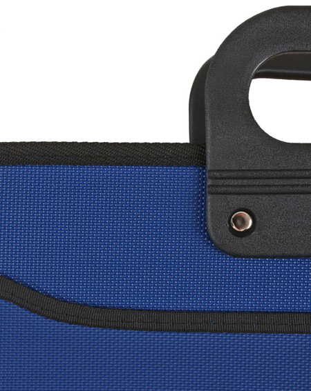 Портфель пластиковый 3 отделения OfficeSpace, 390*315*120 мм, синий Портфель пластиковый 3 отделения OfficeSpace, 390*315*120 мм, синий