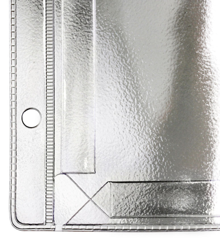 Файл А4 перфорированный повышенной вместимости inФормат , 180 мкм, текстурированный, 222*307 мм (до 100 л.)