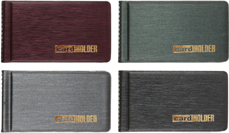 Визитница карманная OfficeSpace, 65*110 мм, 1 карман, 10 листов, ассорти