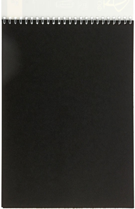 Альбом для рисования Sketch Pad Black Paper, А4 (289*203 мм), 20 л.