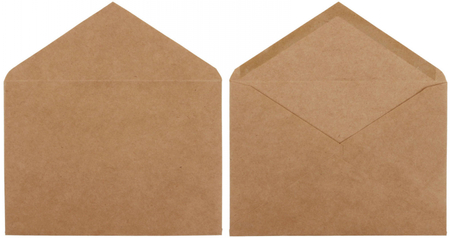 Конверт почтовый 114*162 мм (С6), декстрин, крафт бумага