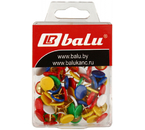 Кнопки Balu, диаметр 10 мм, 50шт., цветные