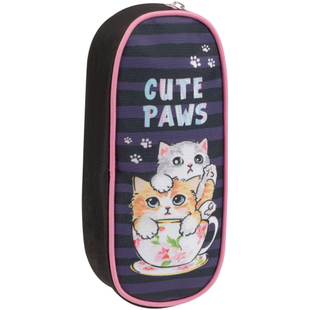 Пенал однокамерный ArtSpace, 210*80*45 мм, Cute Paws Пенал однокамерный ArtSpace, 210*80*45 мм, Cute Paws