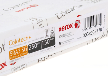 Бумага офисная Xerox Colotech+, SRА3 (450*320 мм), 250 г/м2, 150 л. 