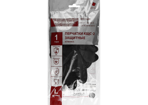Перчатки защитные «КЩС-2» A.D.M. Professional, размер L, черные