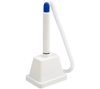 Ручка шариковая на подставке BL-1037, корпус белый с синим, стержень синий Ручка шариковая на подставке BL-1037, корпус белый с синим, стержень синий