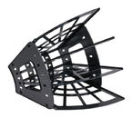 Лоток веерный «Стамм. Эконом», 3 отделения, черный