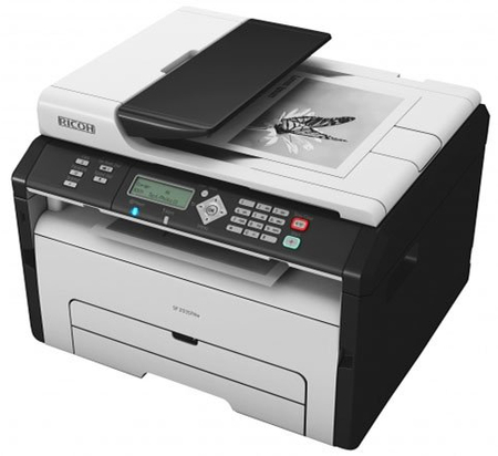 МФУ Ricoh SP 203SFNw, A4, лазерная черно-белая печать 1200x600 dpi, сканер 600x600 dpi, дисплей, факс МФУ Ricoh SP 203SFNw, A4, лазерная черно-белая печать 1200x600 dpi, сканер 600x600 dpi, дисплей, факс
