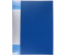 Папка пластиковая на 100 файлов Berlingo Standart, толщина пластика 0,8 мм, синяя